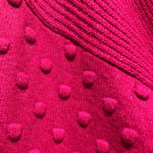 CeCe 3D Polka Dot Textured Women's Sweater NWT Size XL - Picture 7 of 9